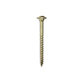 Deck Screw, #10 x 3-1/8 in, Climatek, Flange Round Head, Torx Drive, 800 PK
