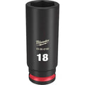 18mm SHOCKWAVE Impact Duty 3/8 in. Drive Deep Well 6 Point Impact Socket