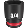 3/4 in. SHOCKWAVE Impact Duty 3/8 in. Drive Standard 6 Point Impact Socket