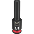 1/4 in. SHOCKWAVE Impact Duty 3/8 in. Drive Deep Well 6 Point Impact Socket