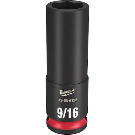 9/16 in. SHOCKWAVE Impact Duty 3/8 in. Drive Deep Well 6 Point Impact Socket