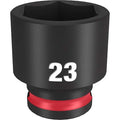 23mm SHOCKWAVE Impact Duty 3/8 in. Drive Standard 6 Point Impact Socket
