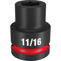 11/16 in. SHOCKWAVE Impact Duty 3/4 in. Drive Standard 6 Point Impact Socket
