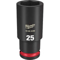 25mm SHOCKWAVE Impact Duty 1/2 in. Drive Deep Well 6 Point Impact Socket