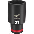 31mm SHOCKWAVE Impact Duty 1/2 in. Drive Deep Well 6 Point Impact Socket