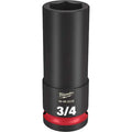 3/4 in. SHOCKWAVE Impact Duty 1/2 in. Drive Deep Well 6 Point Impact Socket