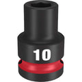 10mm SHOCKWAVE Impact Duty 1/2 in. Drive Standard 6 Point Impact Socket