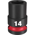 14mm SHOCKWAVE Impact Duty 1/2 in. Drive Standard 6 Point Impact Socket