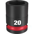 20mm SHOCKWAVE Impact Duty 1/2 in. Drive Standard 6 Point Impact Socket