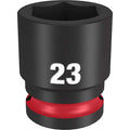 23mm SHOCKWAVE Impact Duty 1/2 in. Drive Standard 6 Point Impact Socket