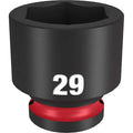 29mm SHOCKWAVE Impact Duty 1/2 in. Drive Standard 6 Point Impact Socket