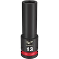 13mm SHOCKWAVE Impact Duty 1/2 in. Drive Deep Well 6 Point Impact Socket