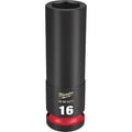 16mm SHOCKWAVE Impact Duty 1/2 in. Drive Deep Well 6 Point Impact Socket