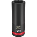 20mm SHOCKWAVE Impact Duty 1/2 in. Drive Deep Well 6 Point Impact Socket