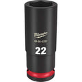 22mm SHOCKWAVE Impact Duty 1/2 in. Drive Deep Well 6 Point Impact Socket