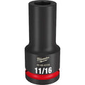 11/16 in. SHOCKWAVE Impact Duty 3/4 in. Drive Deep Well 6 Point Impact Socket