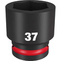 37mm SHOCKWAVE Impact Duty 3/4 in. Drive Standard 6 Point Impact Socket