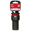 19mm SHOCKWAVE Impact Duty 3/4 in. Drive Deep Well 6 Point Impact Socket