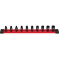 10 pc. SHOCKWAVE Impact Duty 1/4 in. Drive SAE Standard 6 Point Socket Set