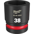 38mm SHOCKWAVE Impact Duty 1 in. Drive Standard 6 Point Impact Socket