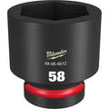 58mm SHOCKWAVE Impact Duty 1 in. Drive Standard 6 Point Impact Socket