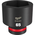 65mm SHOCKWAVE Impact Duty 1 in. Drive Standard 6 Point Impact Socket