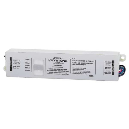 LED Driver, 0-10V, 11-7/16 in - L, 1PK