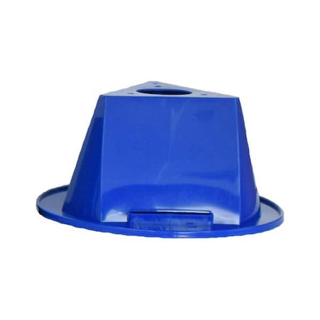 HDPE Pallet Cones, 4 1/5 in H