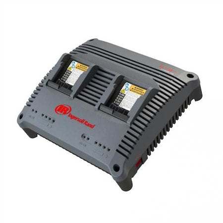 Battery Charger, 110V AC, (2) 12V/20V
