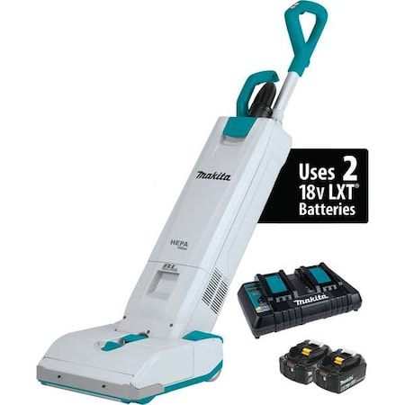 Upright Vacuum Cleaner, White, 19.8 lb