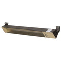 Outdoor/Indoor Quartz Infrared Heater, Brown, 3000W 208V, 1 Phase, Galvanized Steel, 208V AC