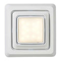 LED Lighted Grille, 9 3/4In, Plastic, White