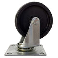 Caster, Black, 500 lb, 1PK