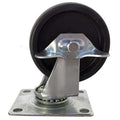 Caster, Black, 500 lb, 1PK