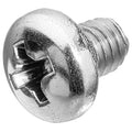 M8-1.25 x 25 mm Phillips Pan Machine Screw, Passivated 18-8 Stainless Steel, 10 PK