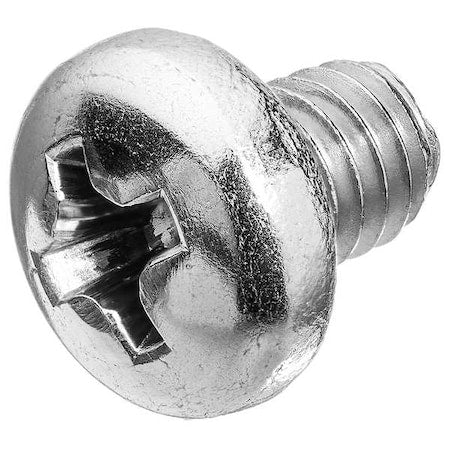 M3-0.50 x 45 mm Phillips Pan Machine Screw, Passivated 18-8 Stainless Steel, 100 PK