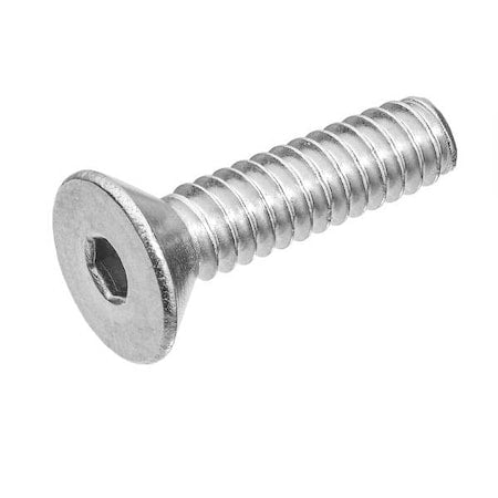#0-80 x Flat, Socket Head Cap Screw, 1/8 in Length, 316 Stainless Steel, 25 PK