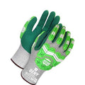 Cut-Resistant Impact Gloves, Cut Level A6 , Dipped , Nitrile , Sandy , XL 1 PR
