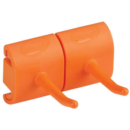 Tool Wall Bracket, 3 1/4 in L, Orange