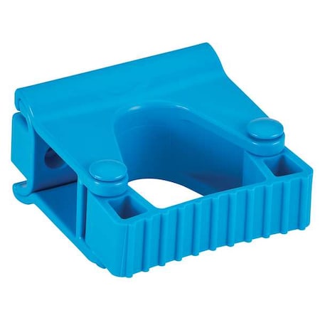 Tool Wall Bracket, 3 1/4 in L, Blue