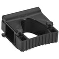 Tool Wall Bracket, 3 1/4 in L, Black