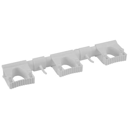 Tool Wall Bracket, 16 1/2 in L, White