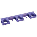 Tool Wall Bracket, 16 1/2 in L, Purple