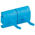 Tool Wall Bracket, 3 1/4 in L, Blue