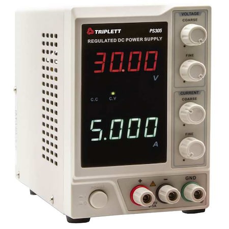 AC to DC Power Supply, 110/220V AC, 30V DC, 160W, 5A