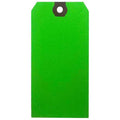 Shipping Tag, Colored, Green, PK1000