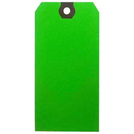 Shipping Tag, Colored, Green, PK1000