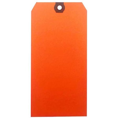 Shipping Tag, Colored, Orange, PK1000