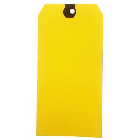 Shipping Tag, Colored, Yellow, PK1000