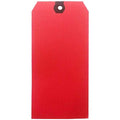 Shipping Tag, Colored, Red, PK1000
